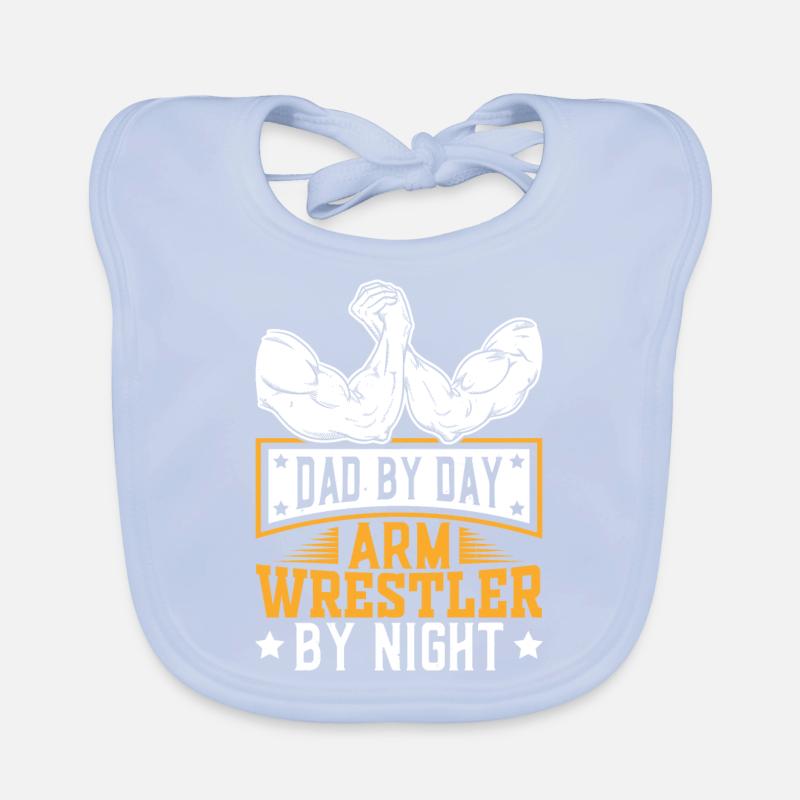 Bras de fer Bavoir bio Bébé