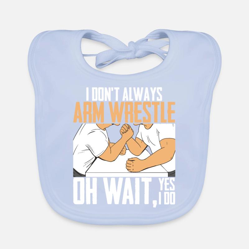 Bras de fer Bavoir bio Bébé