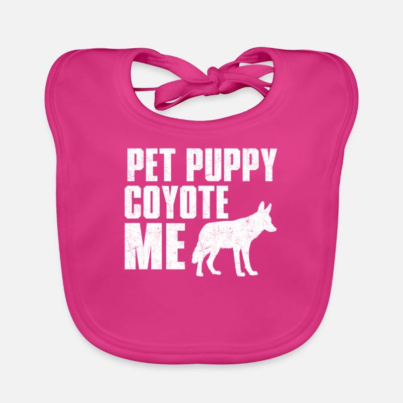 Coyote Hunt Coyote Hunter Yote Bavoir bio Bébé