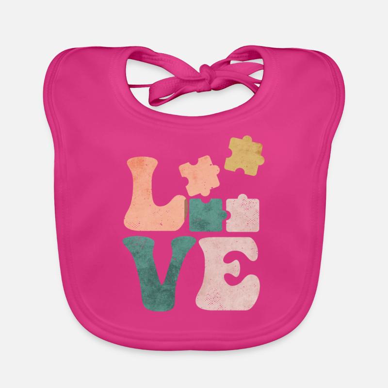Behavior Analysis Behavior Analyst Puzzle Organic Baby Bibs