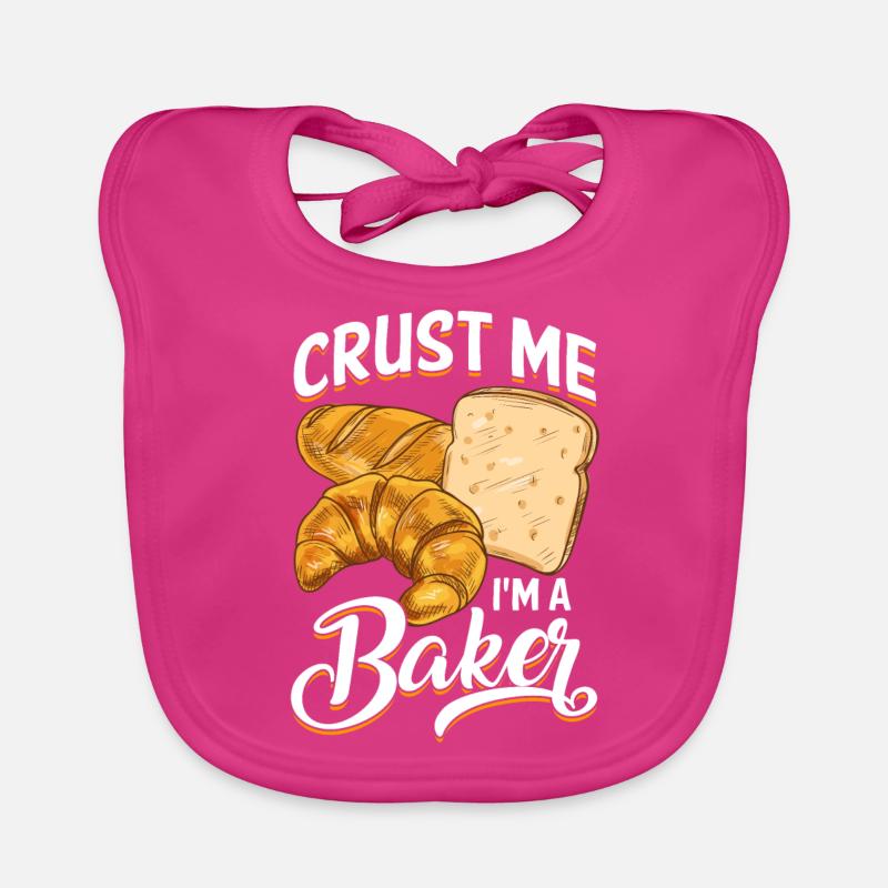 Lustiger Brotbacken-Bäcker Baby Bio-Lätzchen