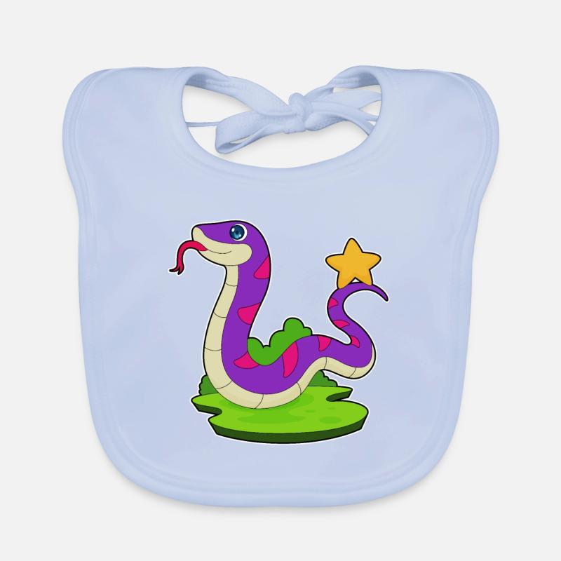 Serpent Star Organic Baby Bibs