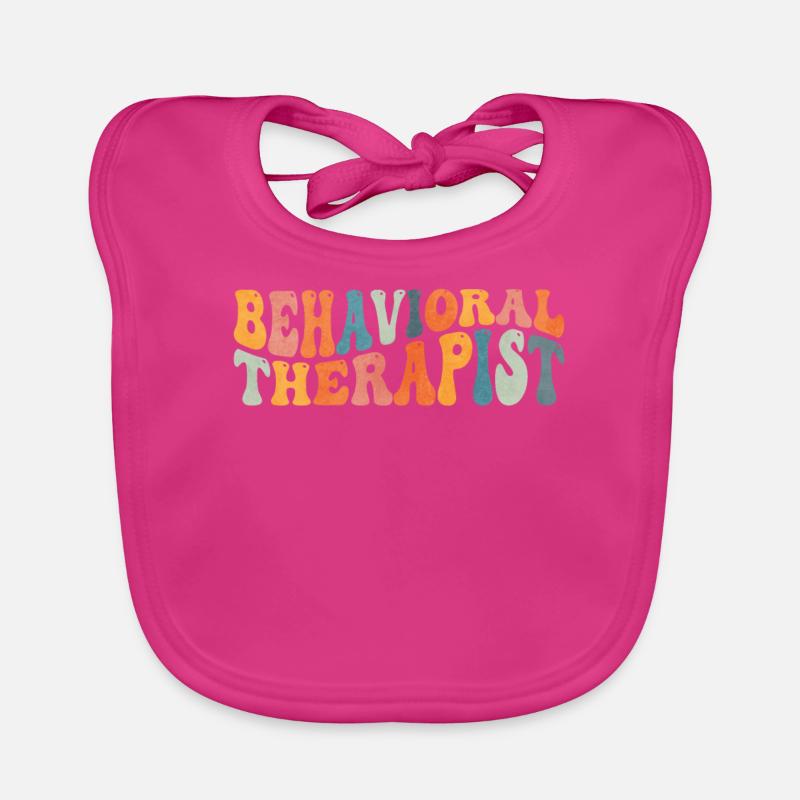 Groovy Behavioral Therapist Behavioral Technologist Organic Baby Bibs