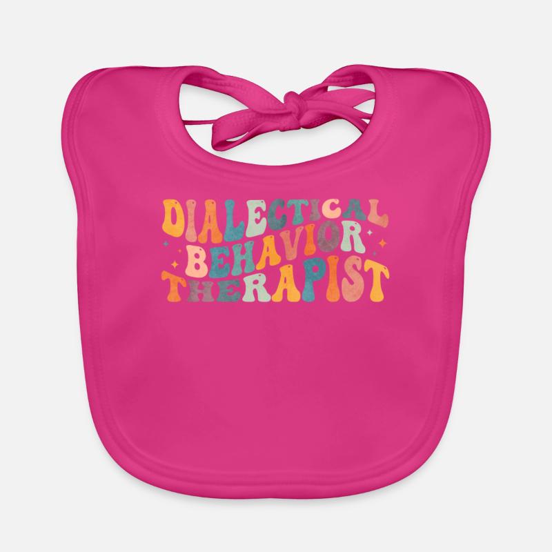 Groovy Dialectical Behavioral Therapy (DBT) Organic Baby Bibs