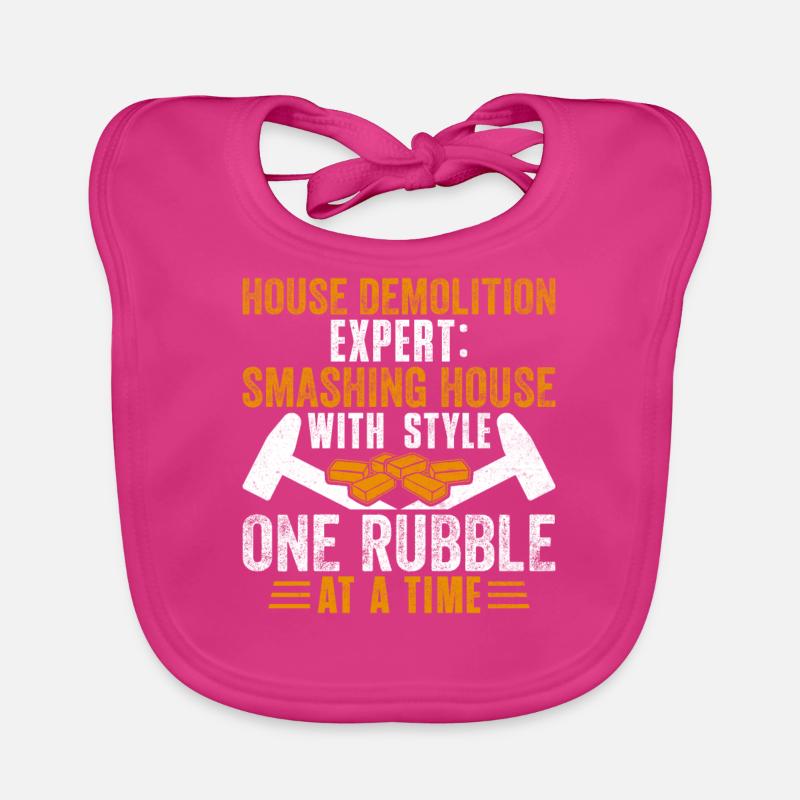 Funny demo Organic Baby Bibs