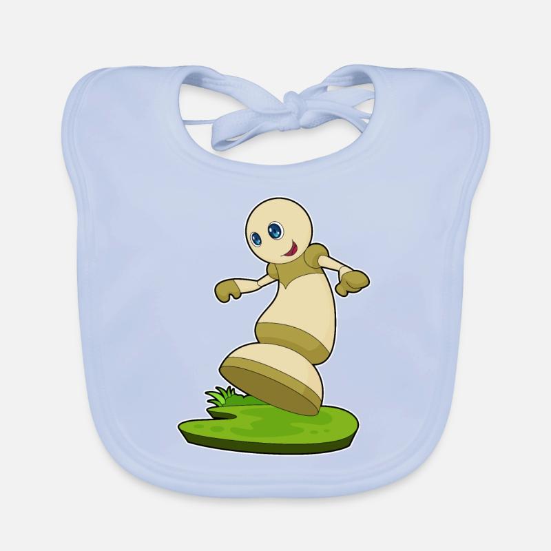 Pièces d’échecs pion échecs Bavoir bio Bébé