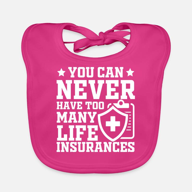 Funny Agent Broker Organic Baby Bibs