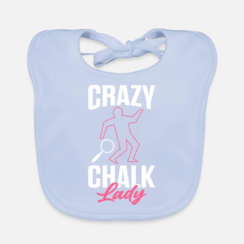 Funny Forensic Scientist Science Organic Baby Bibs