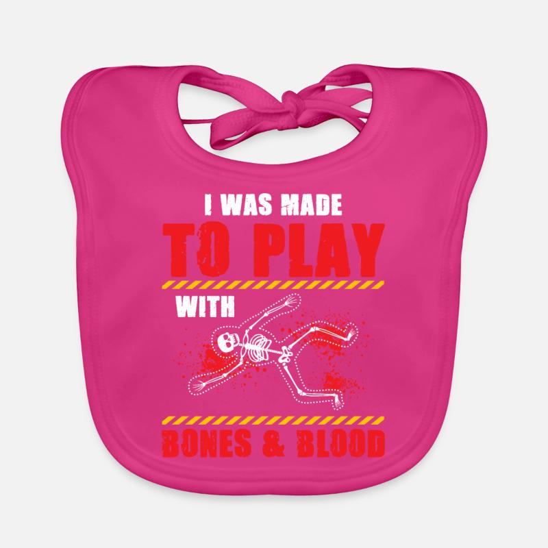 Funny Forensic Scientist Science Organic Baby Bibs