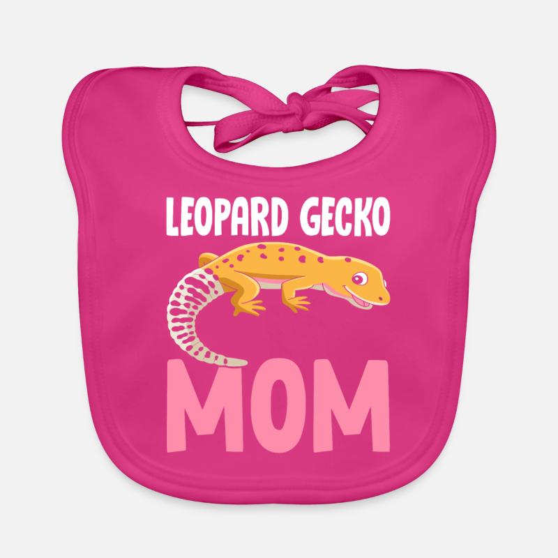 Eidechsenmama Reptil Baby Bio-Lätzchen