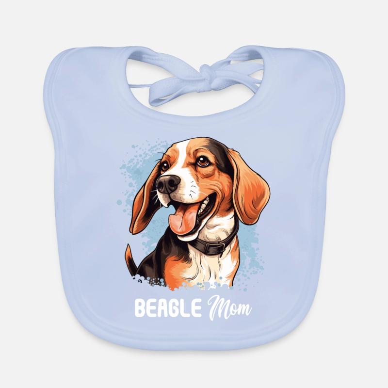 Hund Beagle Baby Bio-Lätzchen