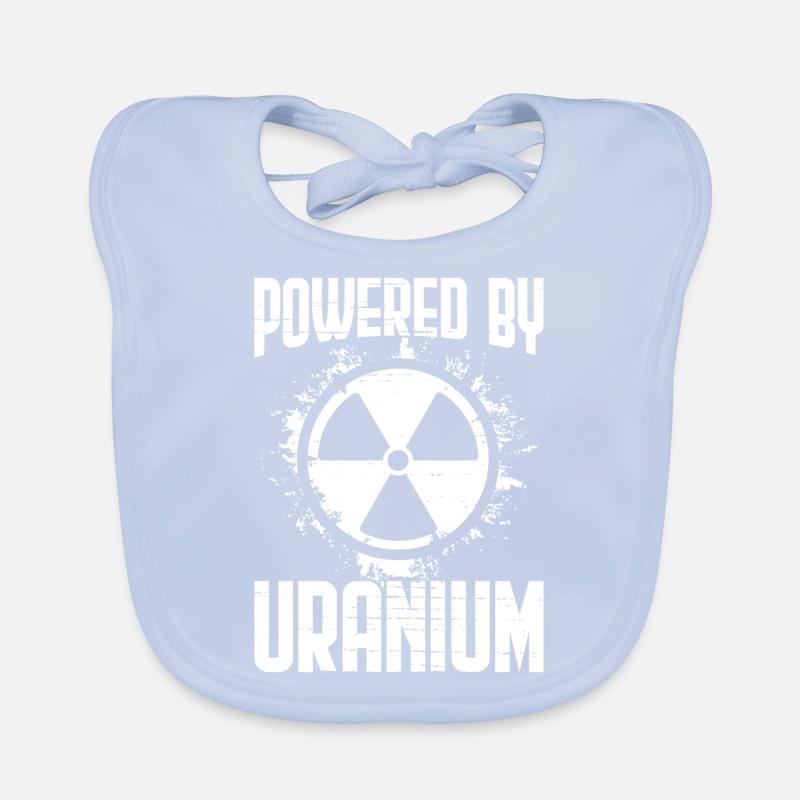 Nuclear Power Plant Nuclear Engineer Organic Baby Bibs