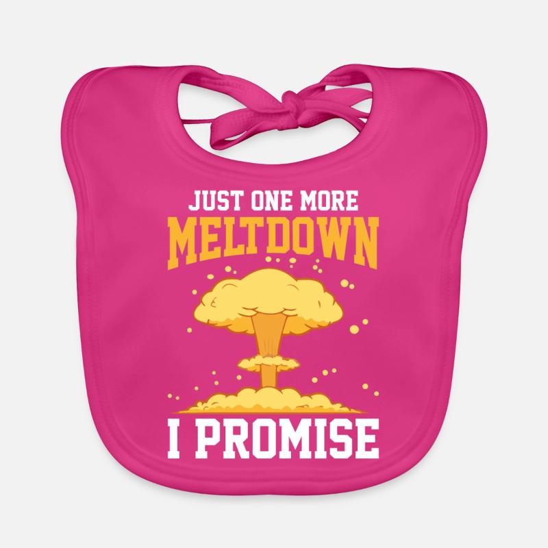 Funny Nuclear Engineer Organic Baby Bibs