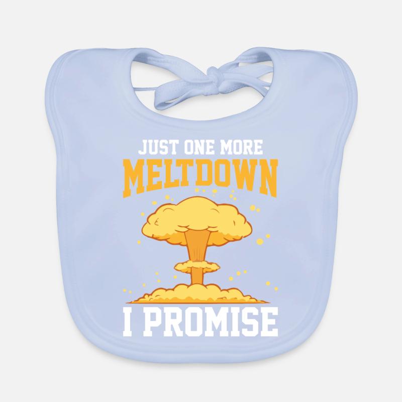 Funny Nuclear Engineer Organic Baby Bibs