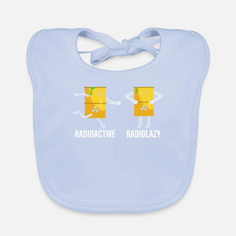 Nuclear Power Plant Nuclear Engineer Organic Baby Bibs