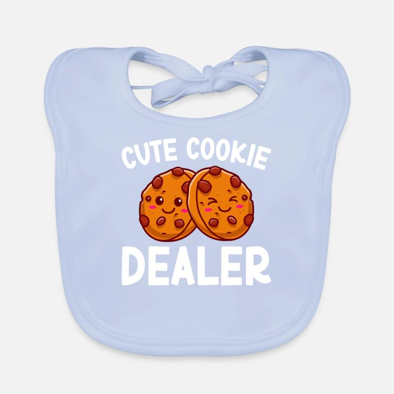 Recruteur de biscuits Bavoir bio Bébé