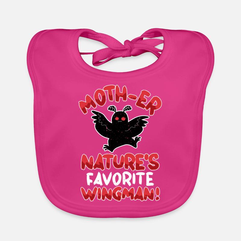 Mothman Kryptide Kryptozoologie Baby Bio-Lätzchen
