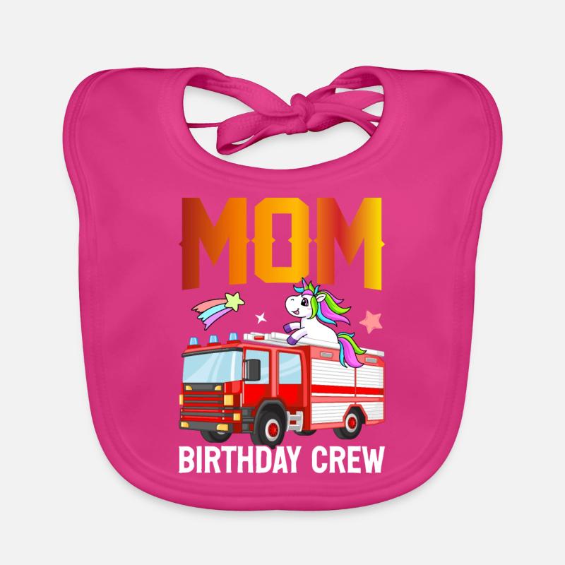 Firefighter Fire Fighting Organic Baby Bibs