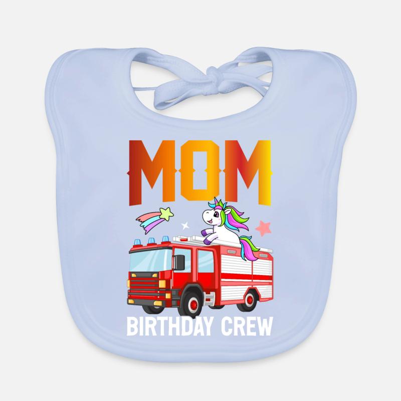 Feuerwehrmann Brandbekämpfung Baby Bio-Lätzchen