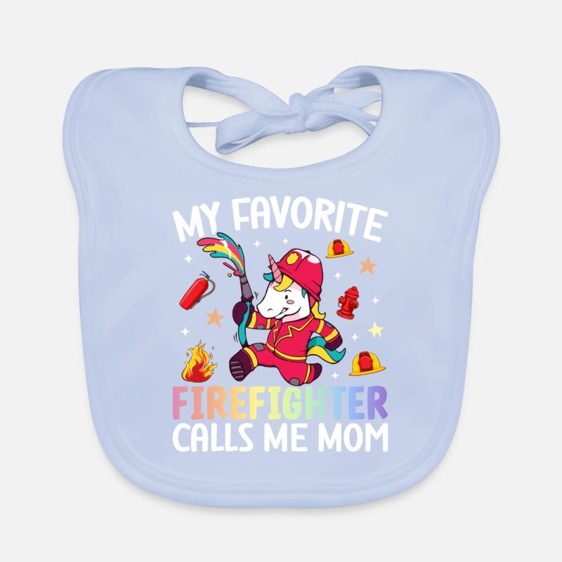 Firefighting Organic Baby Bibs