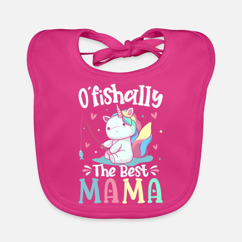 Pêcheuse Pêcheuse Maman Bavoir bio Bébé