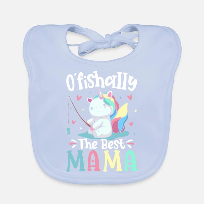 Pêcheuse Pêcheuse Maman Bavoir bio Bébé