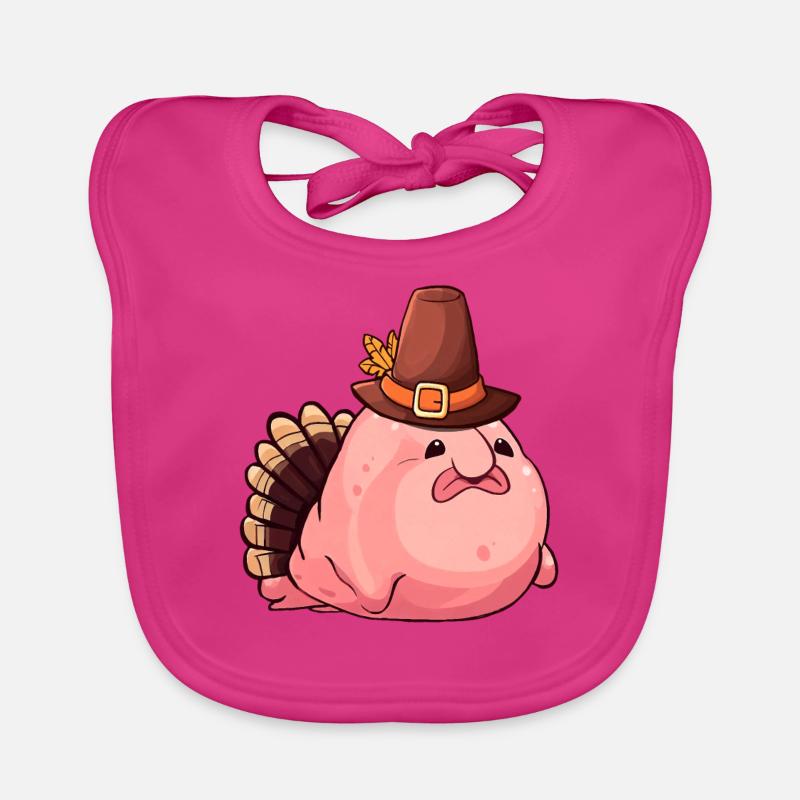 Action de grâces, Blobfish, Dinde Bavoir bio Bébé