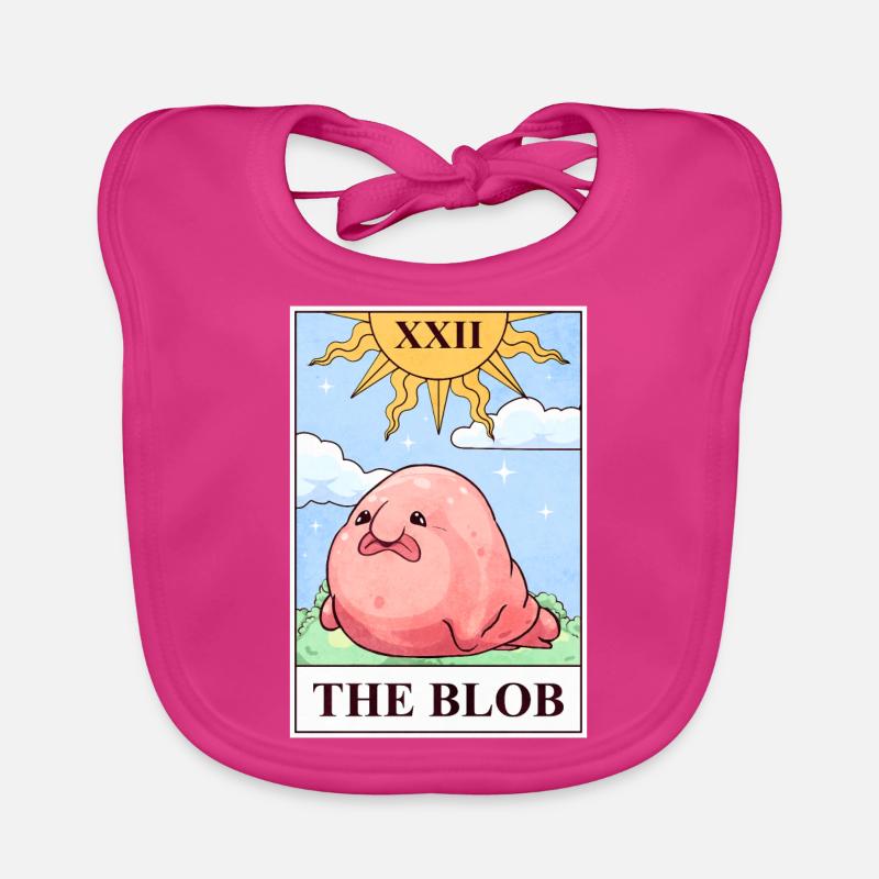 Carte de tarot Blobfish Bavoir bio Bébé