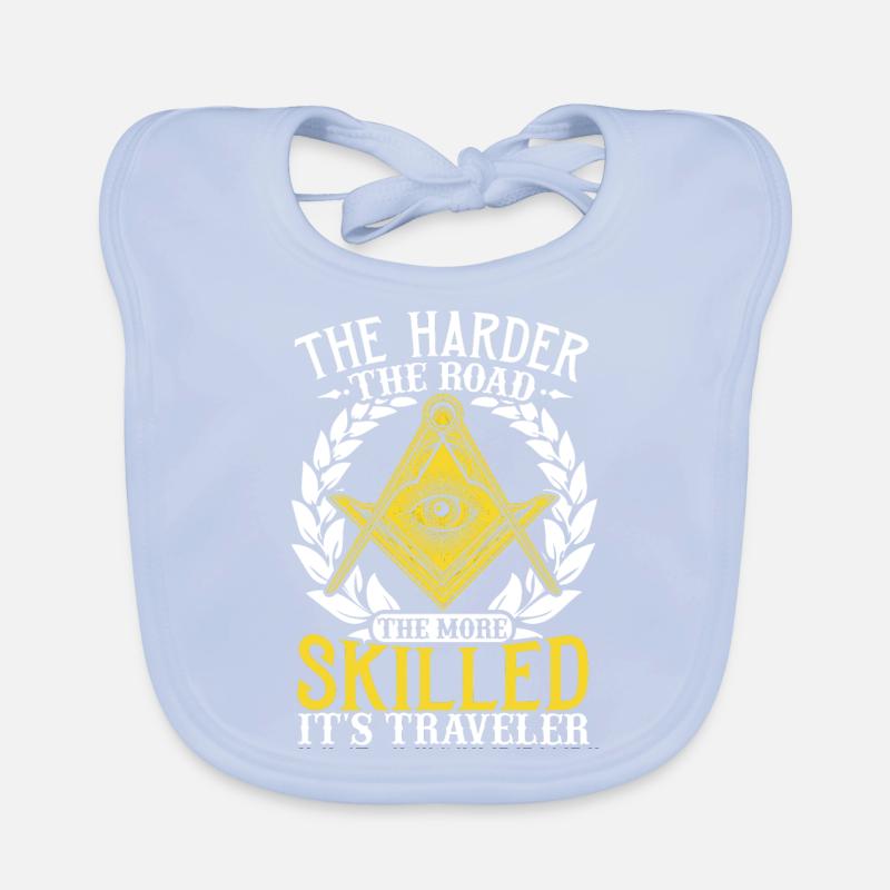 Masonic Freemasonry Fraternal Baby Bio-Lätzchen