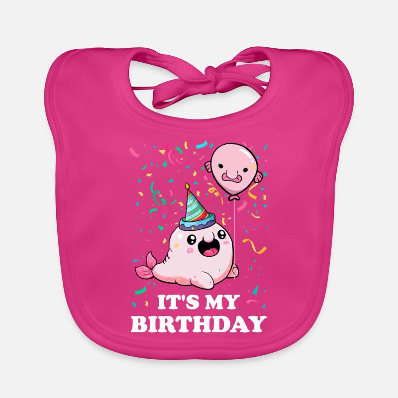 Fête du poisson Blob Bavoir bio Bébé