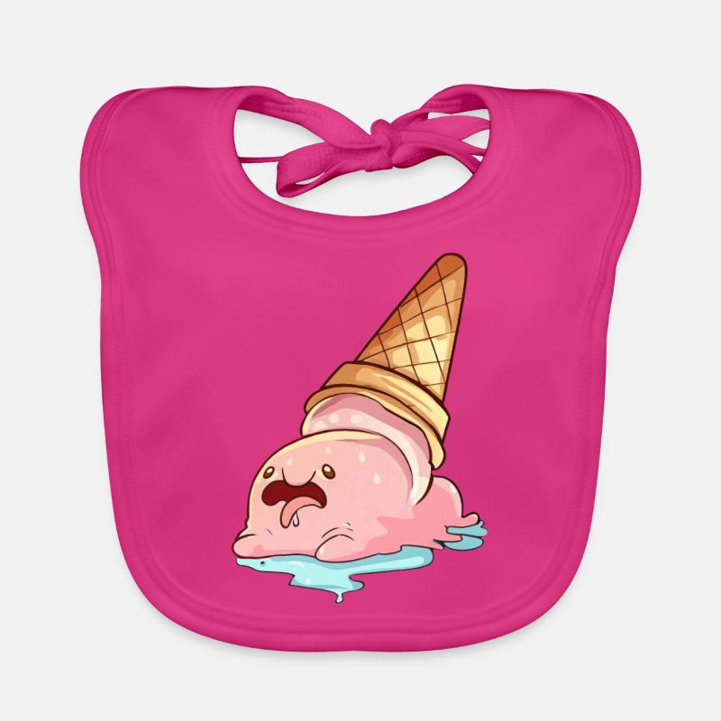 Kawaii Blobfisch Schmelzende Eiscreme Baby Bio-Lätzchen