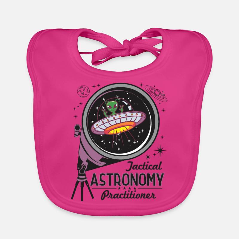 Tactical Astronomy Practitioner Organic Baby Bibs