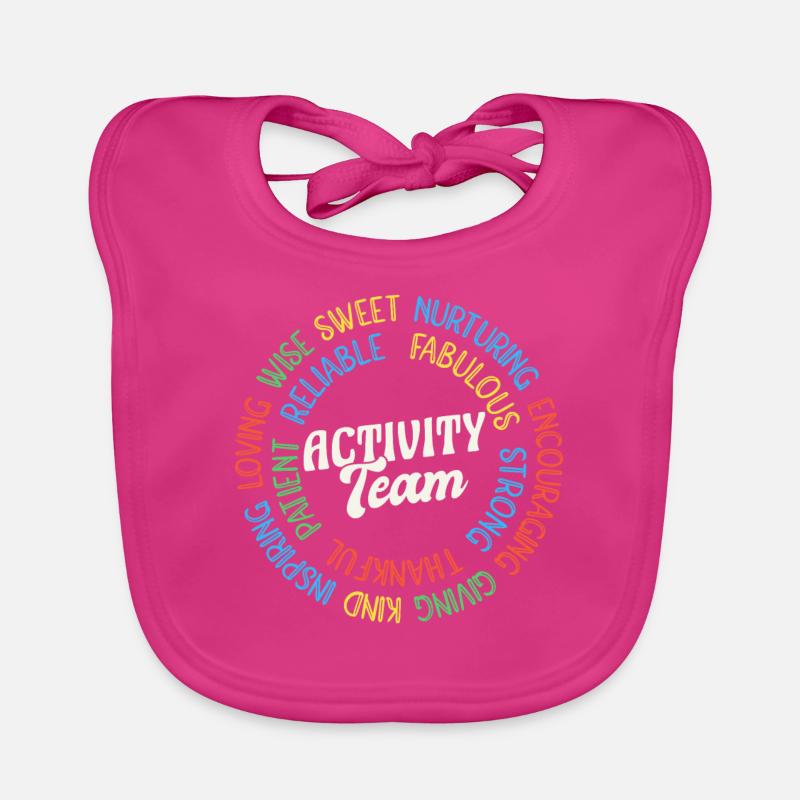 Activity Squad Activity Director Baby Bio-Lätzchen