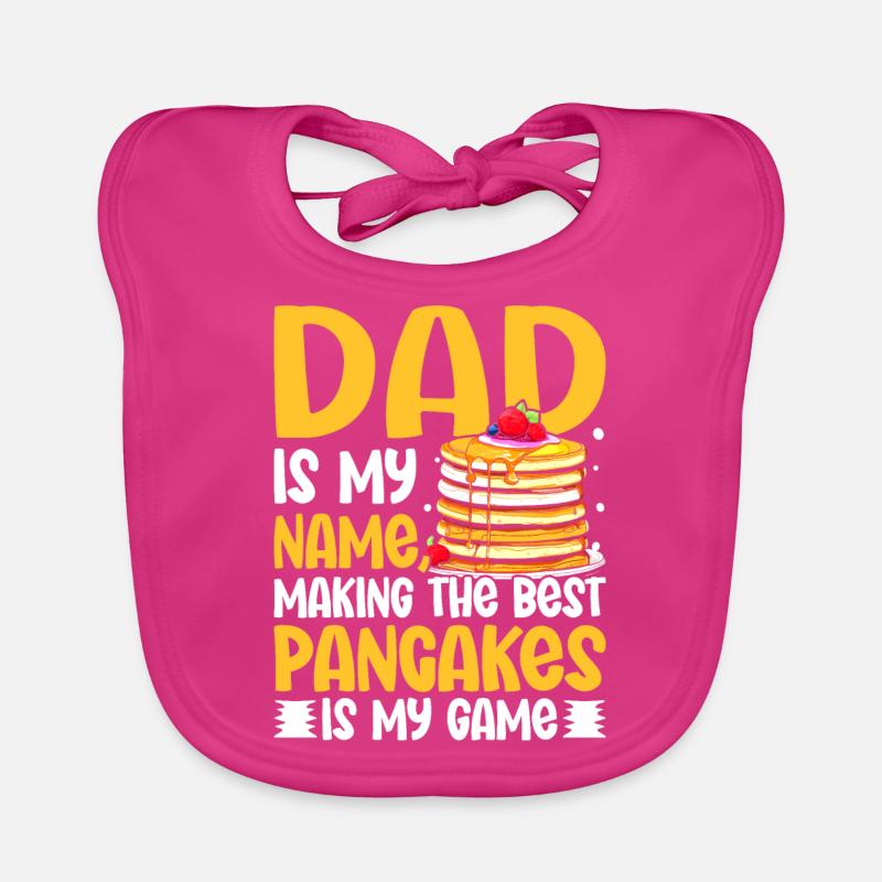 Pancake Maker Organic Baby Bibs