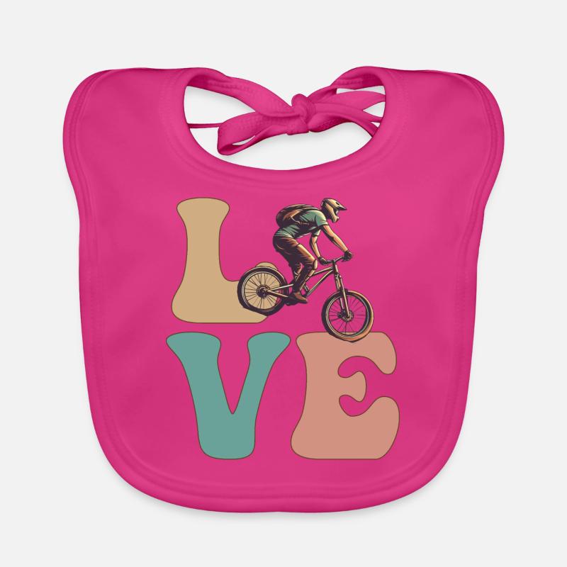 VTT VTT Biker Bavoir bio Bébé