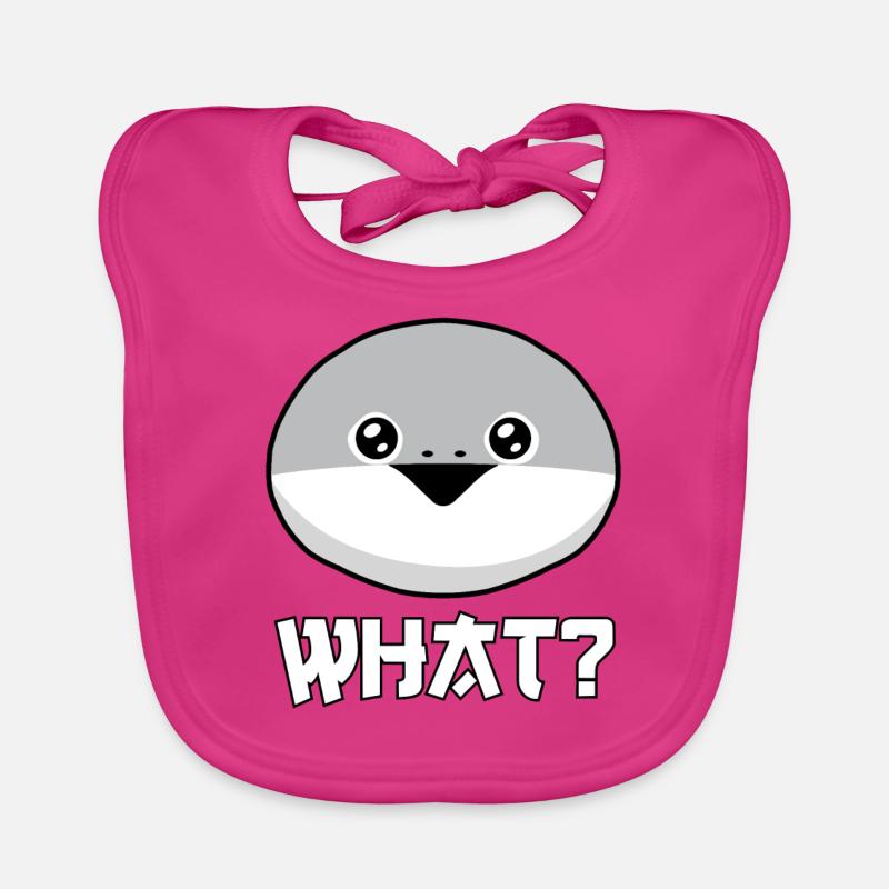 Funny Sacabambaspis Face Fish Meme Organic Baby Bibs