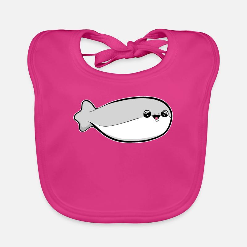 Sacabambaspis Poisson Meme Bavoir bio Bébé