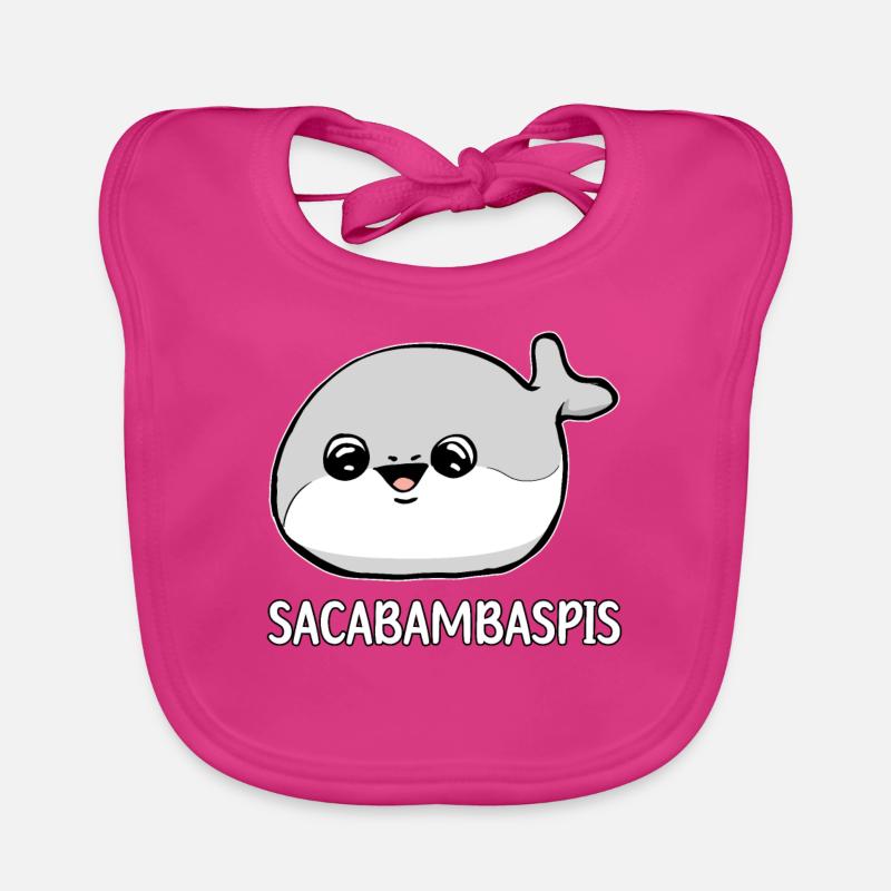 Sacabambaspis Poisson Meme Bavoir bio Bébé