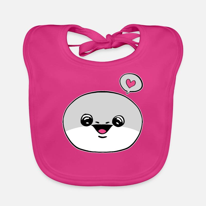 Sacabambaspis Face Fish Meme Organic Baby Bibs