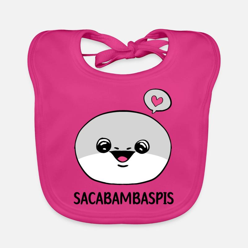 Sacabambaspis Face Fish Meme Organic Baby Bibs