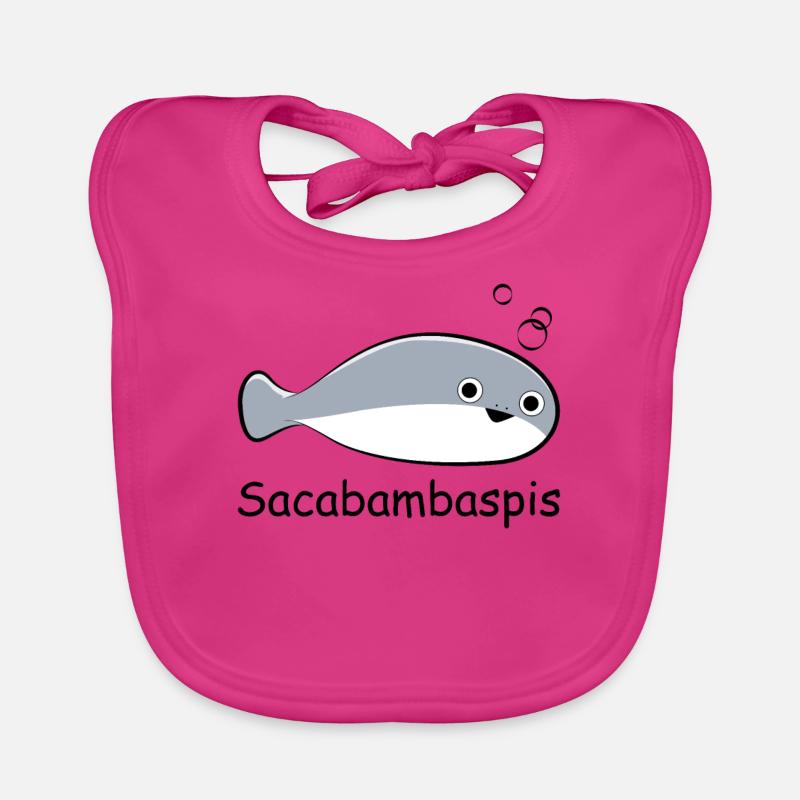 Fish Meme Organic Baby Bibs