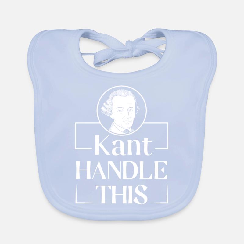 Philosophy Theory Immanuel Kant Philosopher Organic Baby Bibs