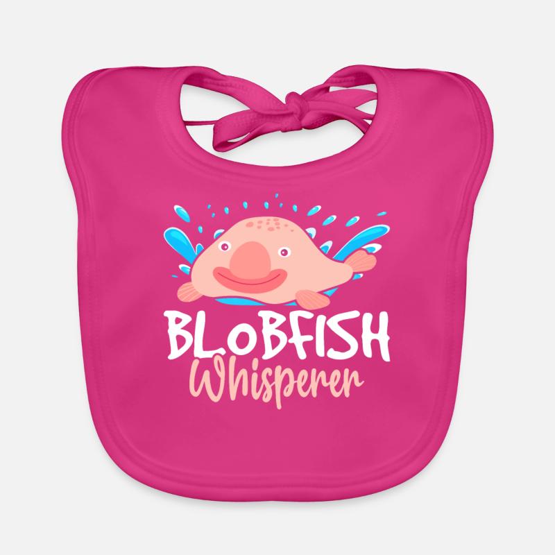 Drôle de créature marine Bavoir bio Bébé