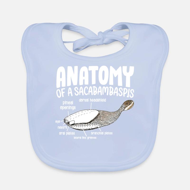 Fish Meme Organic Baby Bibs