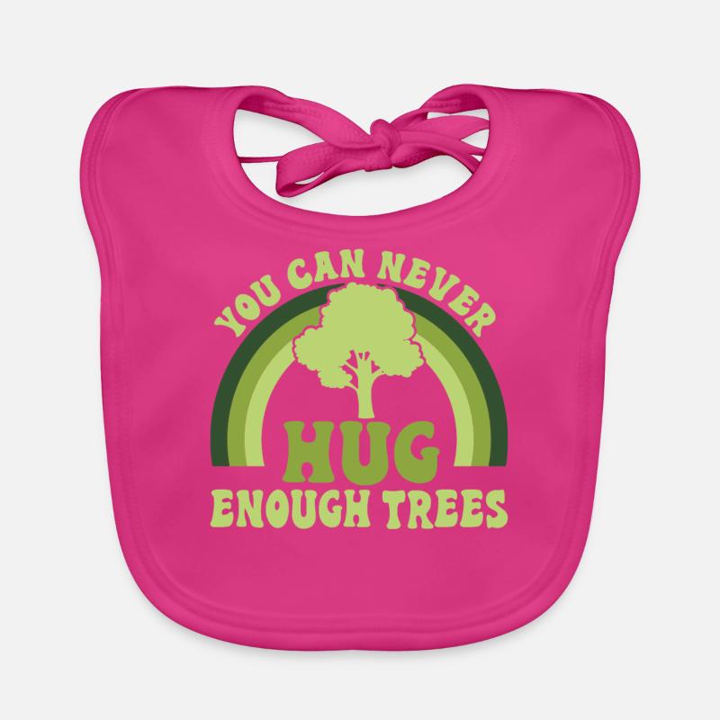 Tree conservationists and environmentalists Organic Baby Bibs