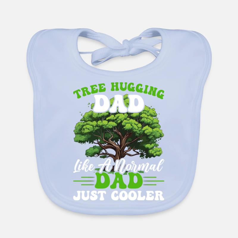 Tree Hugger Dad Baby Bio-Lätzchen