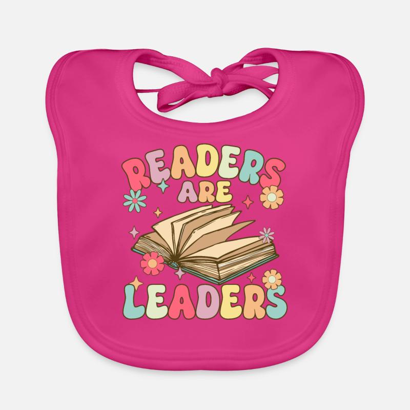 Groovy Book Reader Organic Baby Bibs