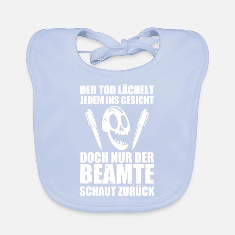 Beamter Beruf Beamte Geschenk Baby Bio-Lätzchen