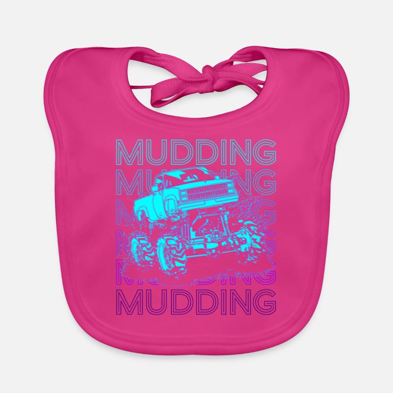 Mud Fights Mud Fights Retro Organic Baby Bibs