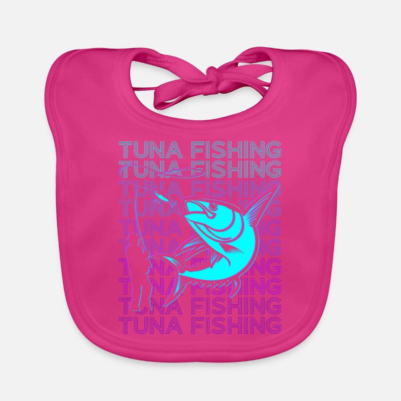 Thunfischfang Blauflossenthunfisch Retro Baby Bio-Lätzchen